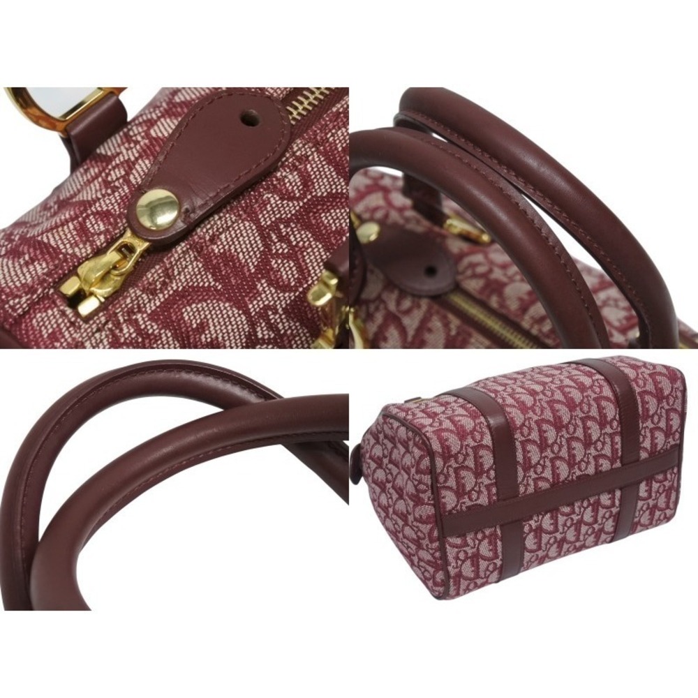 Christian Dior Trotter Boston Bag Red - Picture 6 of 10